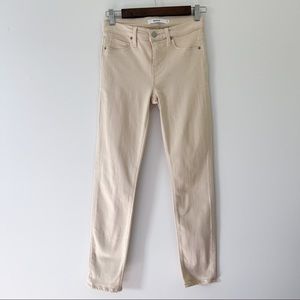 hudson | tally skinny crop fawn size 36 pants